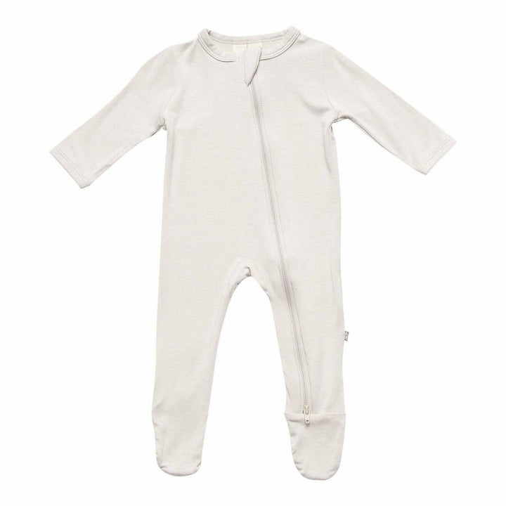 Kyte Baby Zippered Footie Footie Kyte Baby NB Oat 