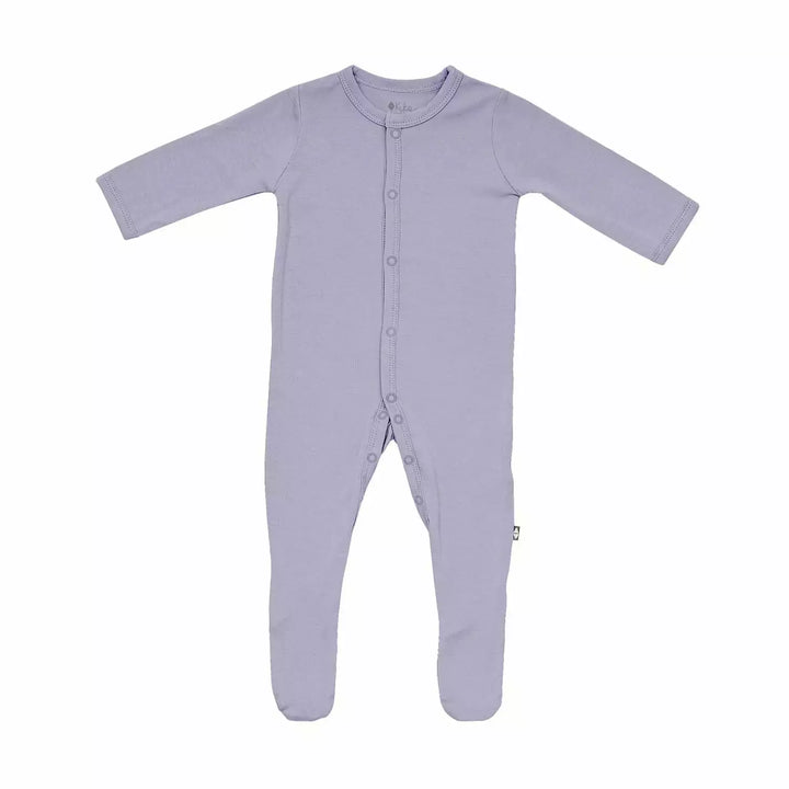 Kyte Baby Solid Snap Footie Footie Kyte Baby NB Taro 