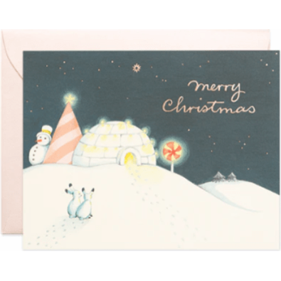 Baby & Birthday Greeting Cards -Joojoo Paper Greeting cards The Natural Baby Company Igloo Christmas  