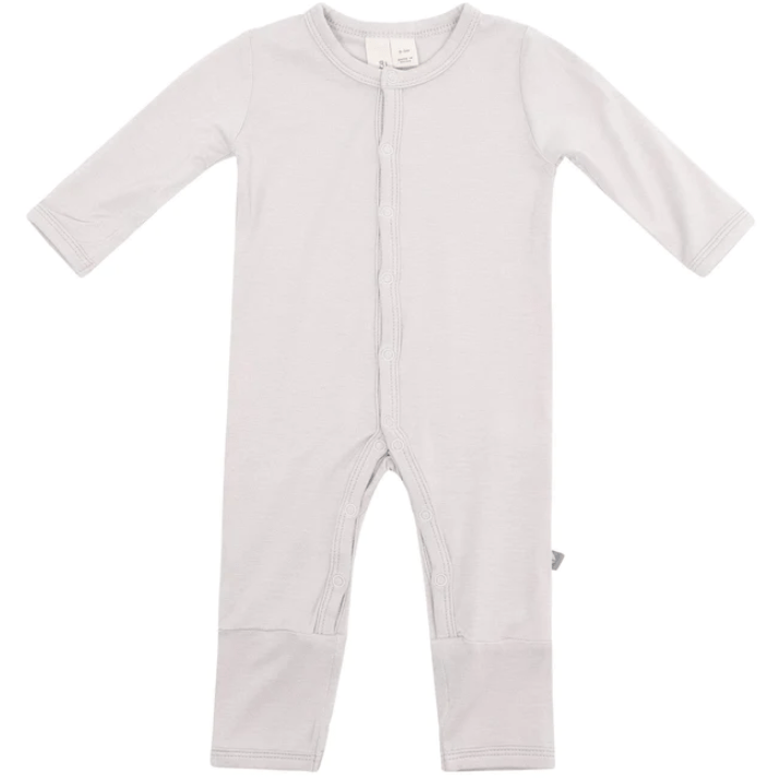 Kyte Baby Solid Snap Romper- 18/24 Months Romper Kyte Baby 18-24M Oat 