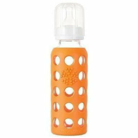 Lifefactory Glass Baby Bottles 9 oz. Bottles & Sippies Lifefactory Papaya  