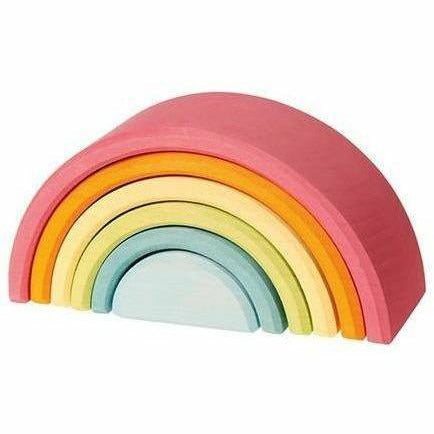 Grimm's Rainbow Pastel Rainbow Tunnels Grimm's   