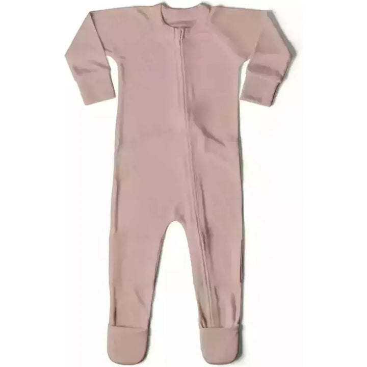 Goumi Footies 6-12M Footie Goumikids 6-12M Rose 