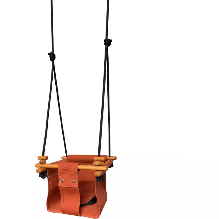 Solvej Indoor/Outdoor Toddler Swing - Autumn Rust Swing Solvej   