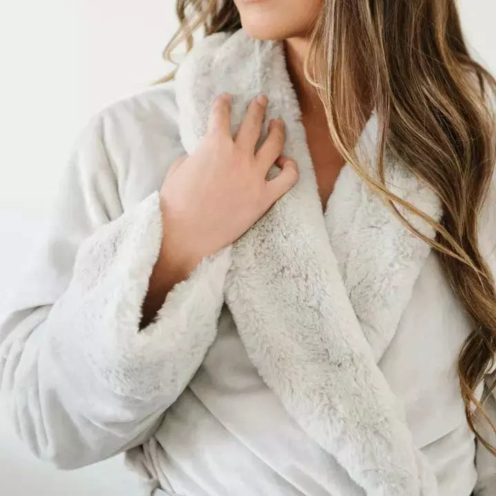 Saranoni Grand Faux Fur Robes Robe Saranoni   