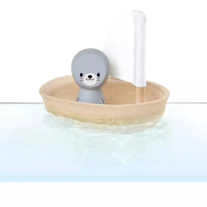 Plan Toys Sailing Boat - Seal Bath Time Plan Toys   