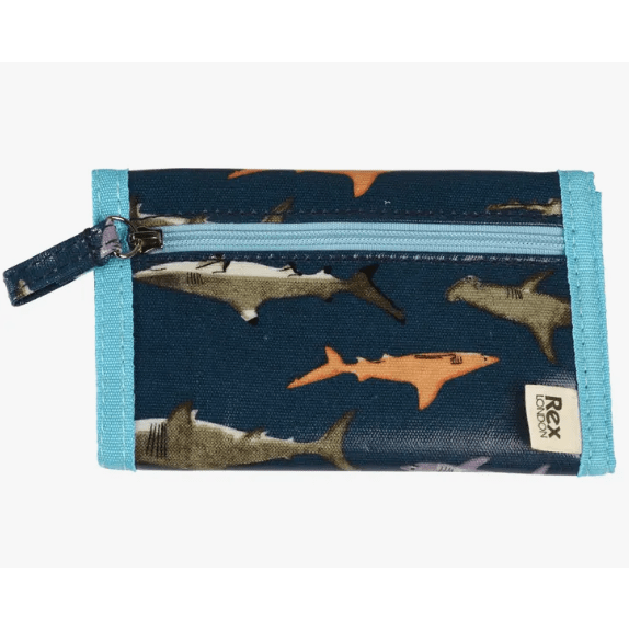 Rex London Children's Wallet - Sharks Accessory Rex London   