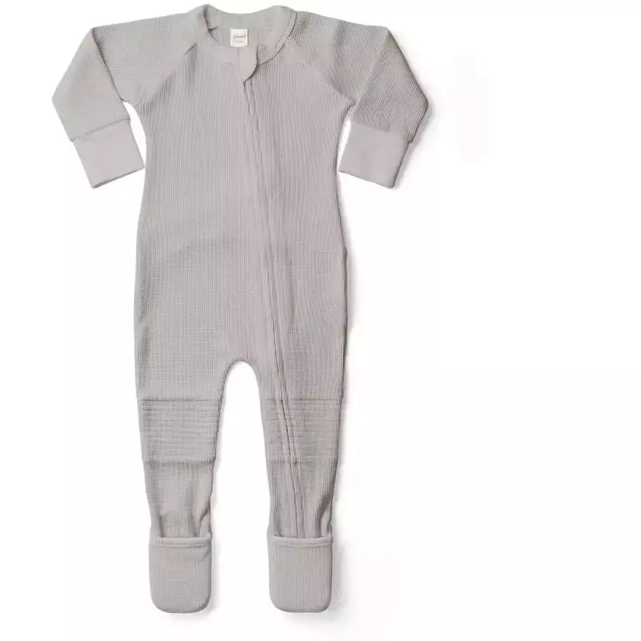 Goumi Footies 12-18M Footie Goumikids 12-18M Stone 