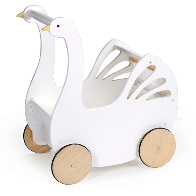 Tender Leaf Sweet Swan Pram Dolls & Plush Toys Tender Leaf Toys   