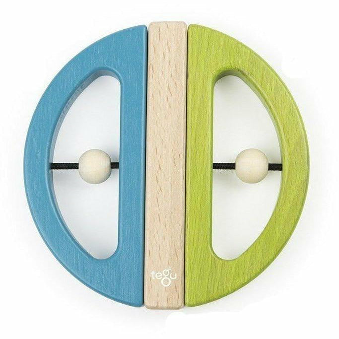 Tegu Swivel Bug Green/Teal Wooden Toys Tegu   