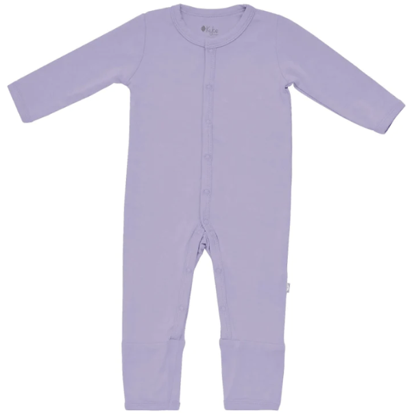 Kyte Baby Solid Snap Romper- 6/12 Months Romper Kyte Baby 6-12M Taro 