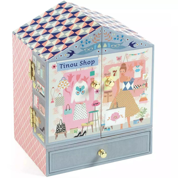 Djeco Tinou Shop Musical Treasure Box Musical Djeco   