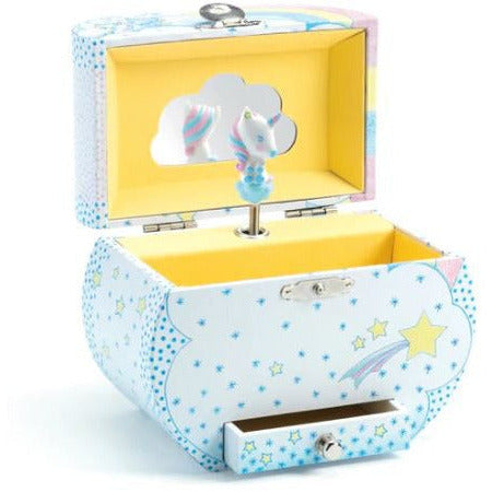 Djeco Unicorn Dreams Musical Treasure Box Musical Djeco   