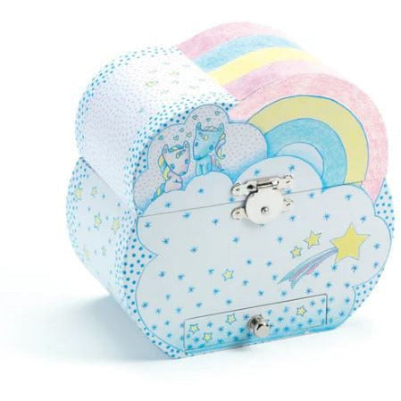 Djeco Unicorn Dreams Musical Treasure Box Musical Djeco   