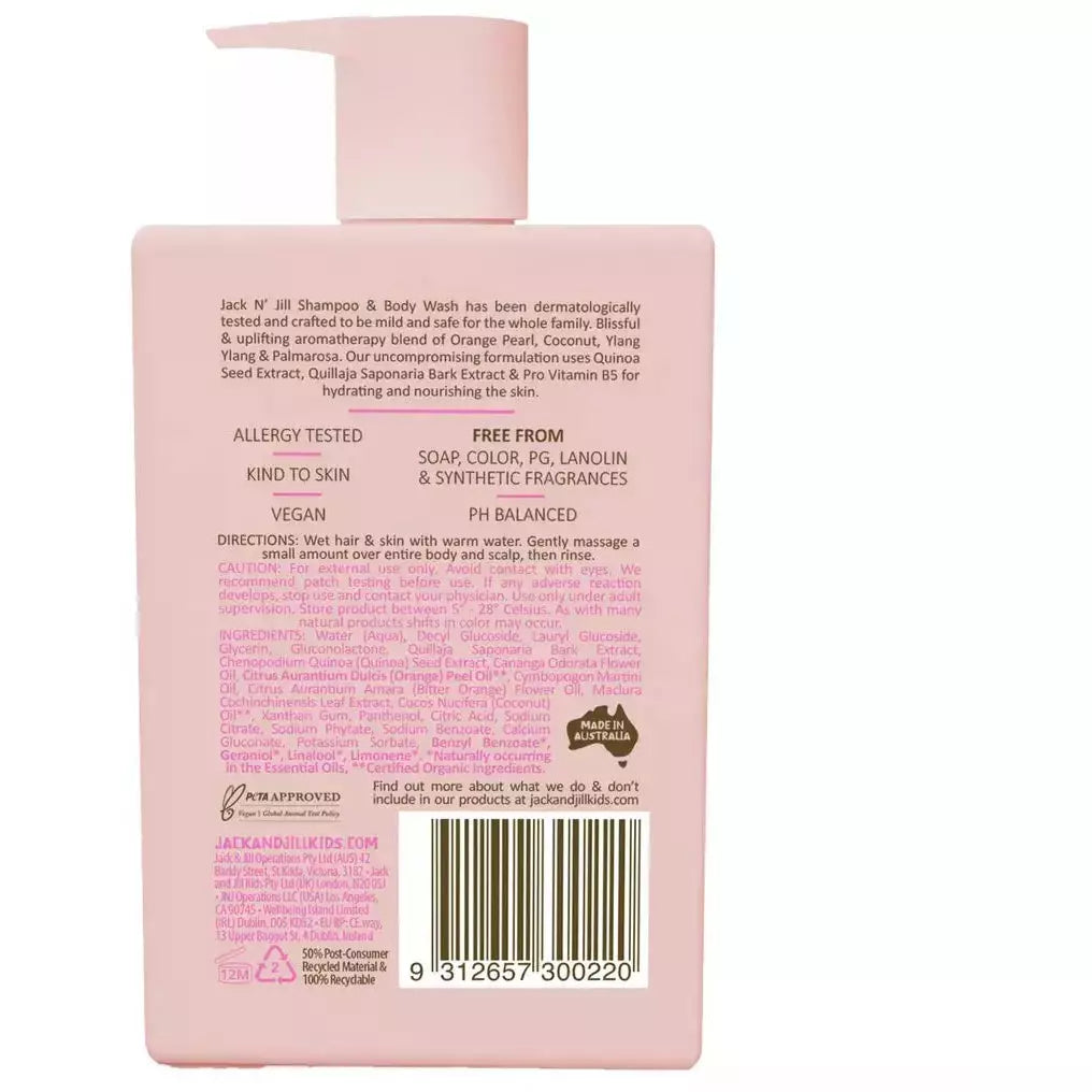 Jack N' Jill  Shampoo & Body Wash - Natural Natural Toiletries Jack N' Jill   