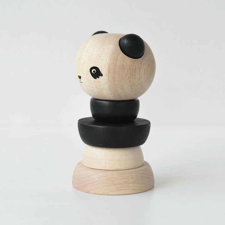 Wee Gallery Wood Stacker - Panda Wooden Toys Wee Gallery   